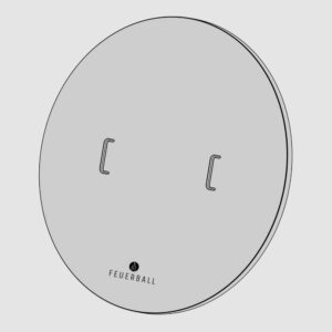 Deckel zum Feuerball (schwarz)